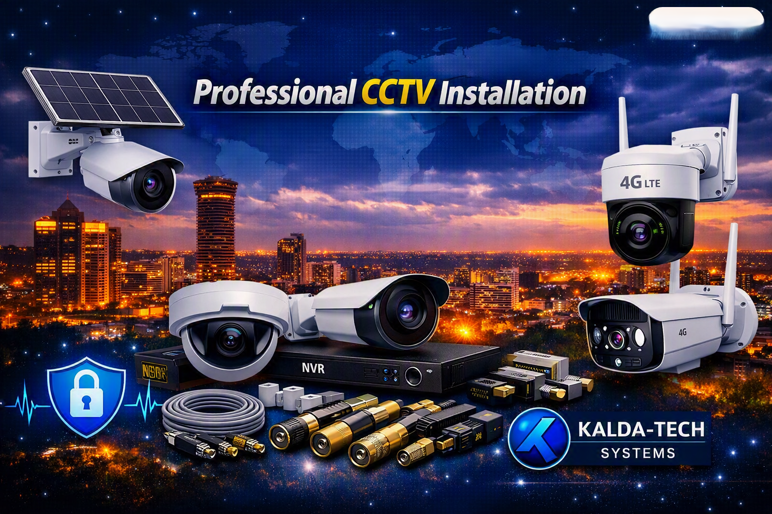 Professional CCTV Installation in Kenya