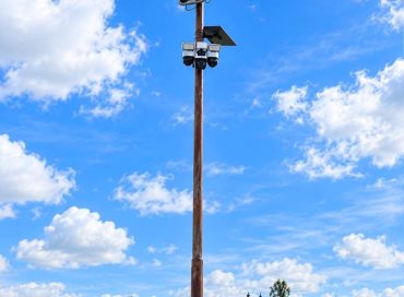 4G Solar Camera Installed to Monitor a Farm